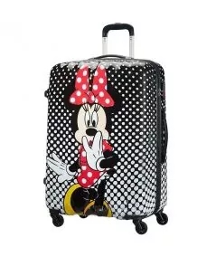 American tourister detký kufor DISNEY LEGENDS POLKA DOT MINNIE SPINNER 75 19C*008