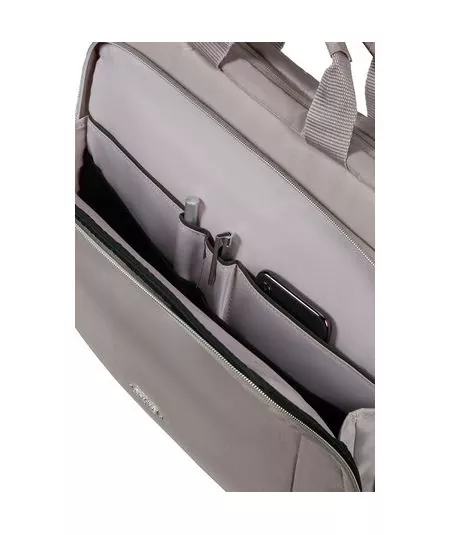 Samsonite GUARDIT CLASSY BAILHANDLE 15.6" STONE GREY